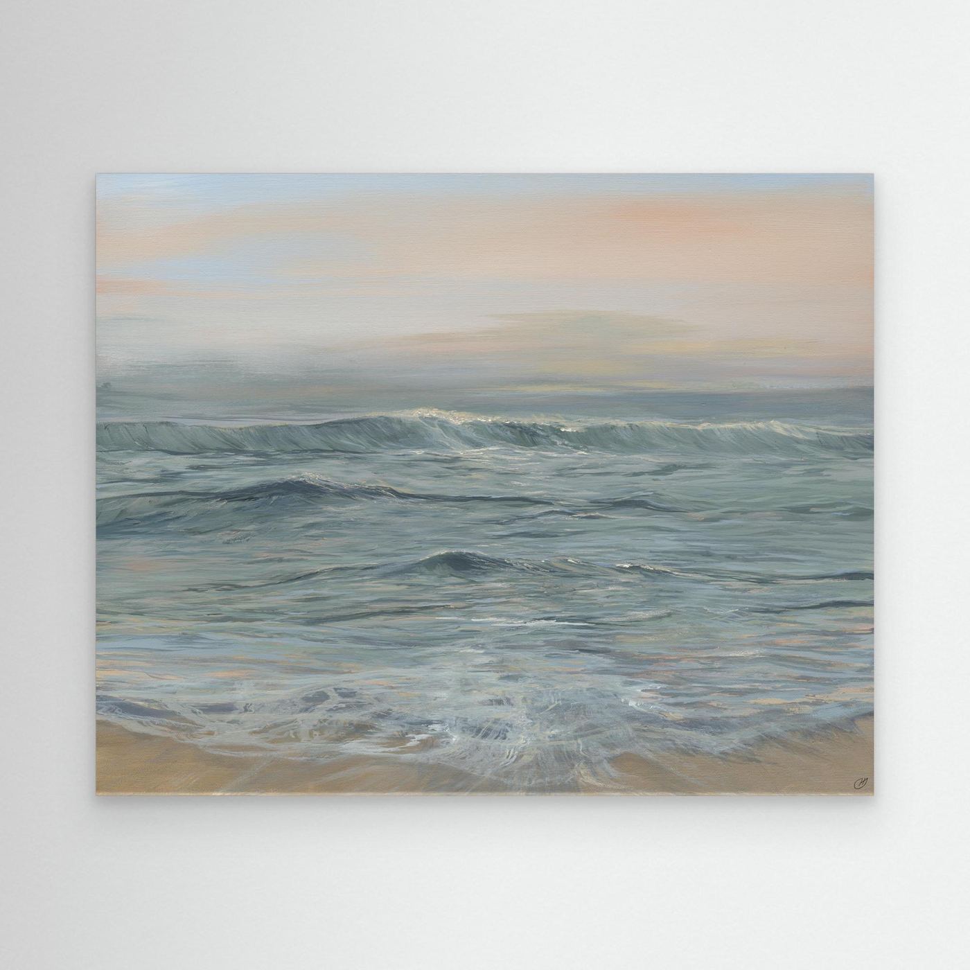 “Divine Light” Calming Sea Canvas 