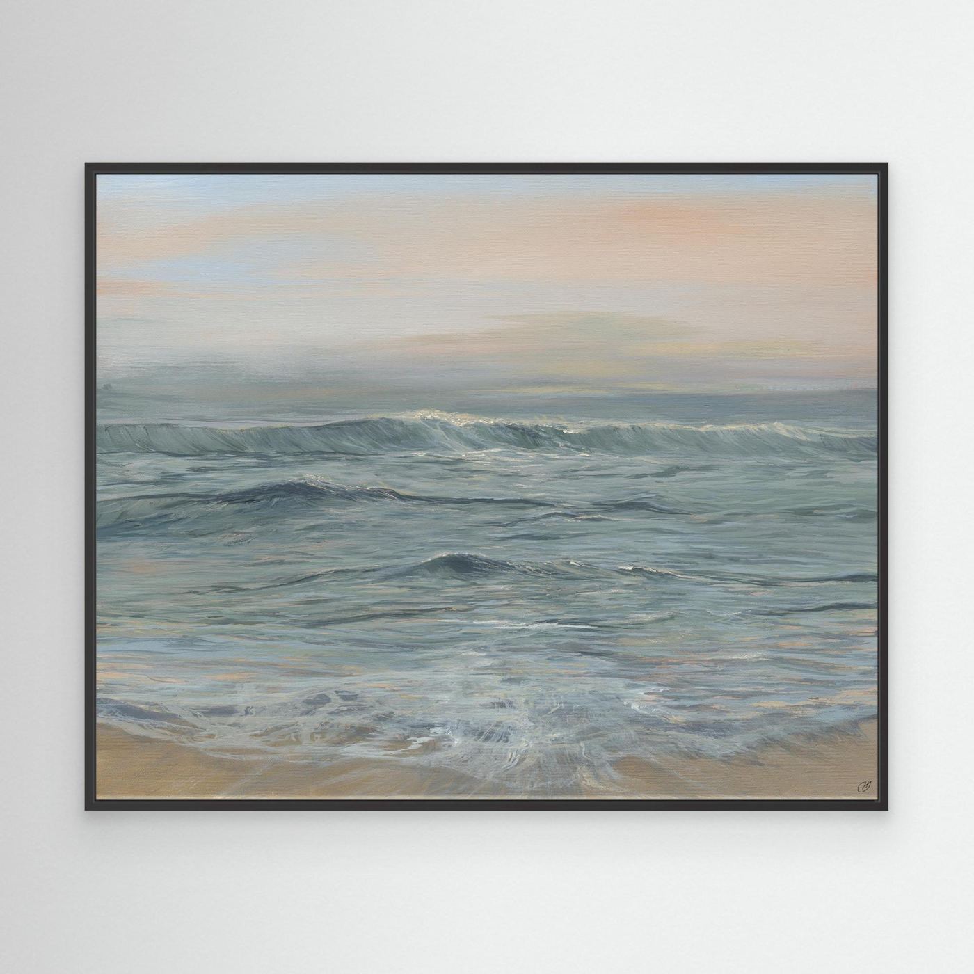 “Divine Light” Calming Sea Canvas 