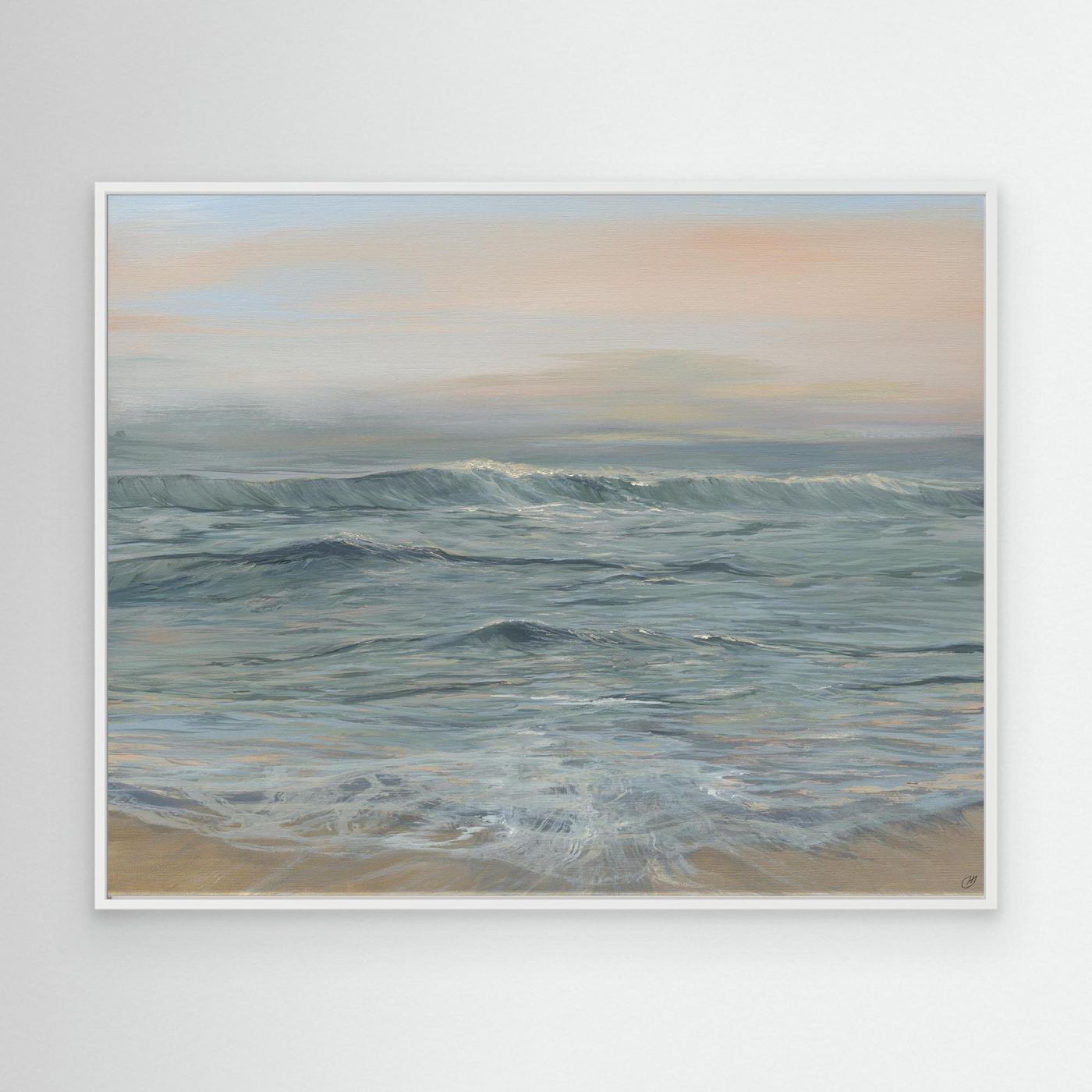 “Divine Light” Calming Sea Canvas 
